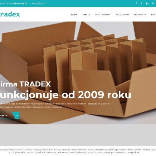 Opakowania fasonowe i kartonowe - Tomaszów