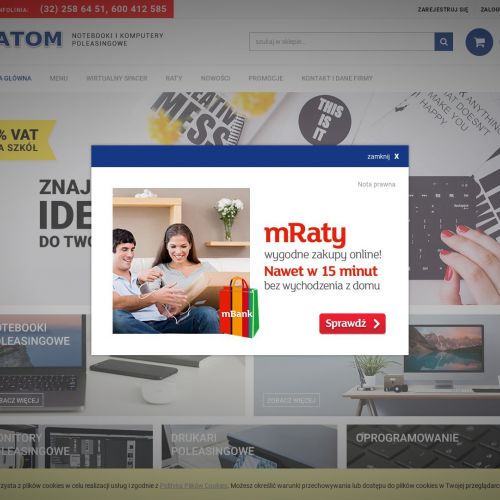 Notebooki poleasingowe - Katowice