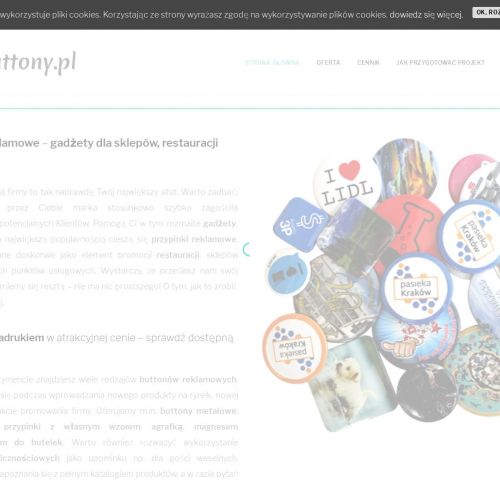 Przypinki z nadrukiem i magnesem