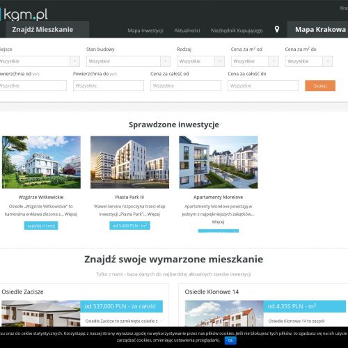 Mieszkanie z dofinansowaniem - Kraków