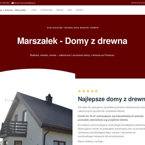 Producent domków letniskowych - Pomorskie