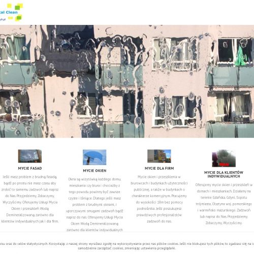 Mycie elewacji w Trójmieście