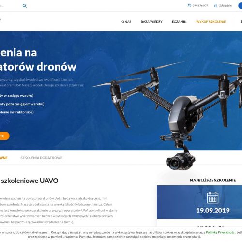 Uprawnienia i certyfikat UAVO