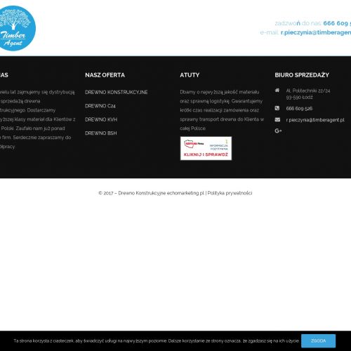 Polski producent drewna konstrukcyjnego