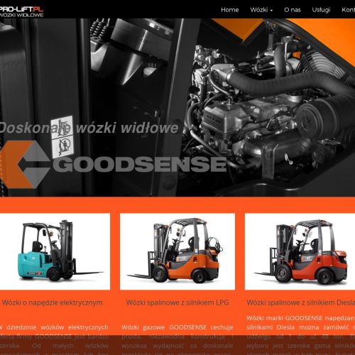 Terenowe wózki widłowe