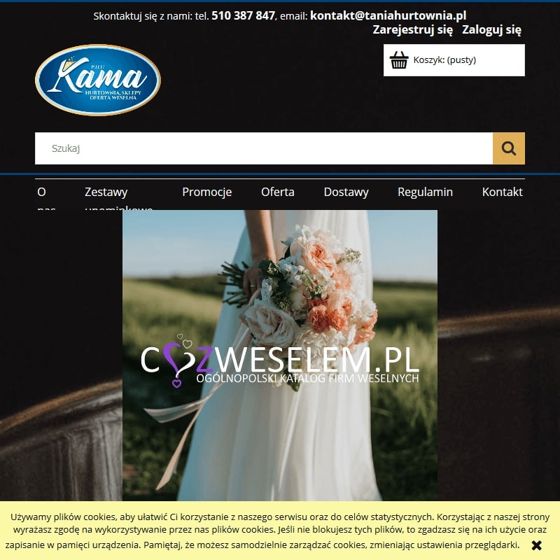 Tanie alkohole ozdobne na wesele