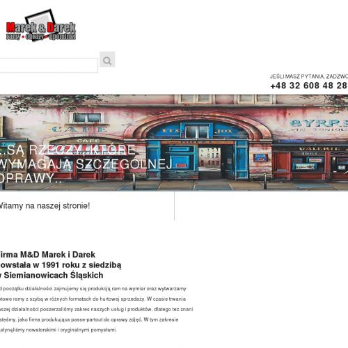 Internetowa galeria obrazów