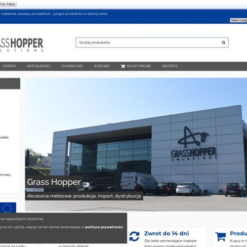 Importer akcesoriów meblowych