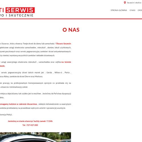 Serwis drzwi oraz otwieranie skrzynek pocztowych