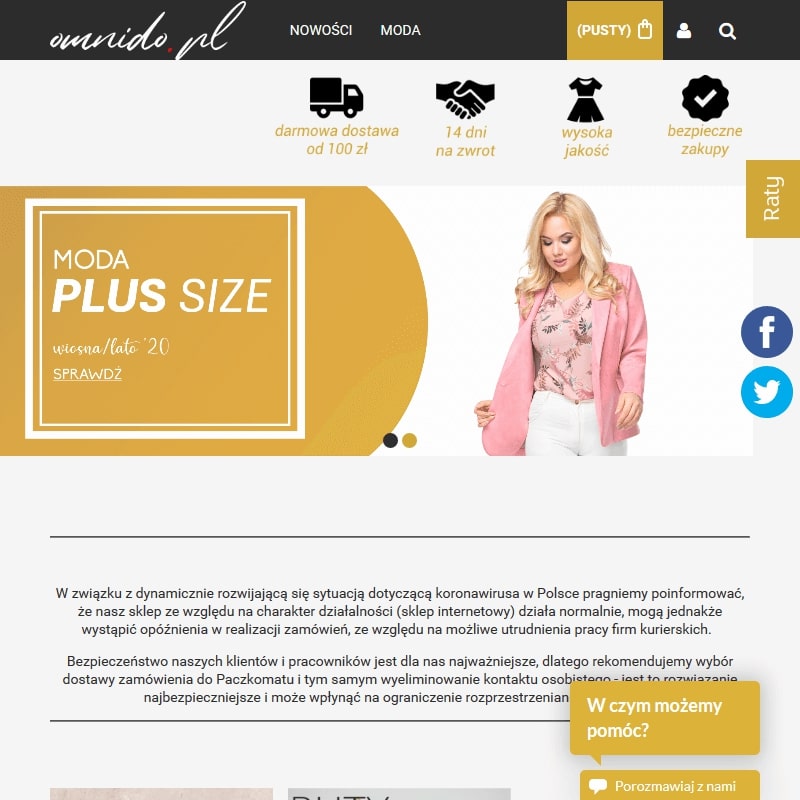 Damskie żakiety plus size