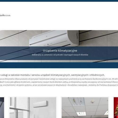 Montaż klimatyzacji i wynajem osuszaczy