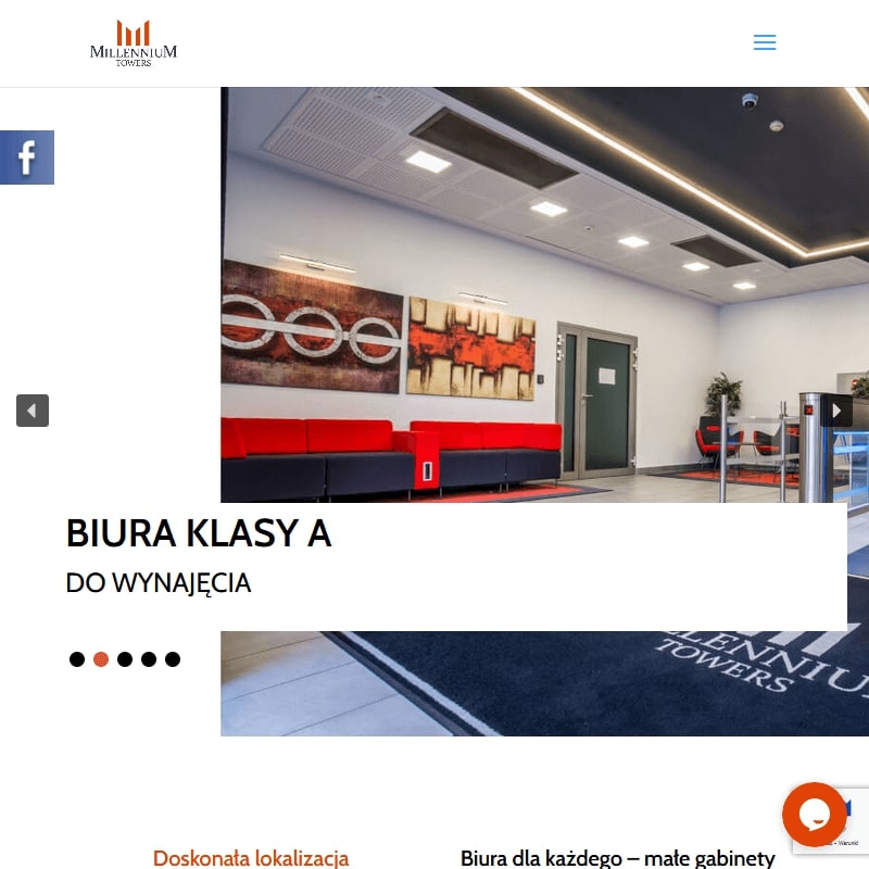 Pomieszczenia biurowe do wynajęcia