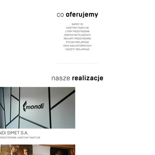 Druk wielkoformatowy i billboardy reklamowe