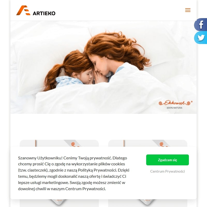 Kołdry z puchu gęsiego