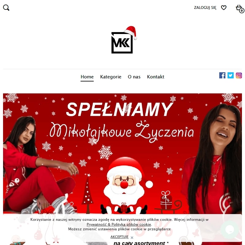 Damskie zapinane narzutki