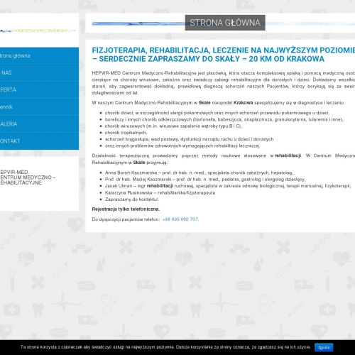 Rehabilitacja dzieci i młodzieży z Krakowa