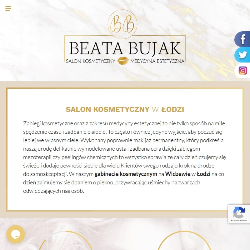 Zabiegi na twarz w Łodzi