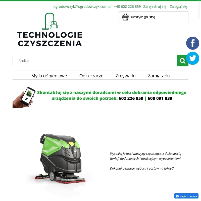 Urządzenia do czyszczenia kostki brukowej