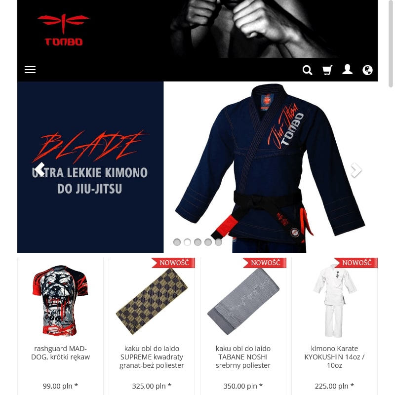 Kimono karate dla dorosłych i dzieci