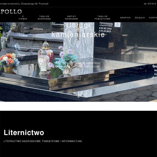 Liternictwo w kamieniu