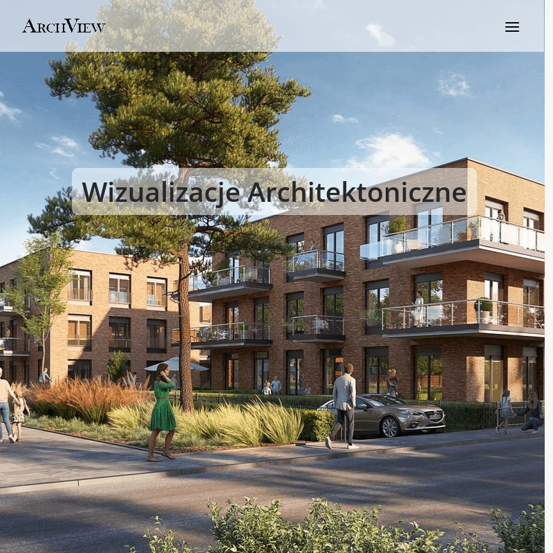 Architektoniczne wizualizacje nieruchomości