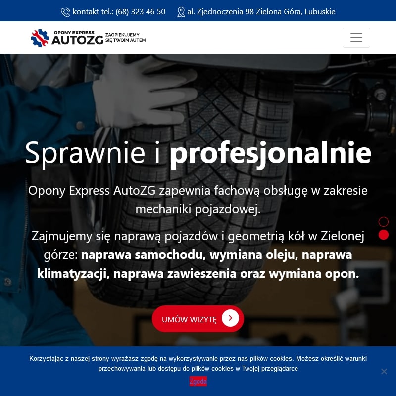 Mobilny serwis opon ciężarowych