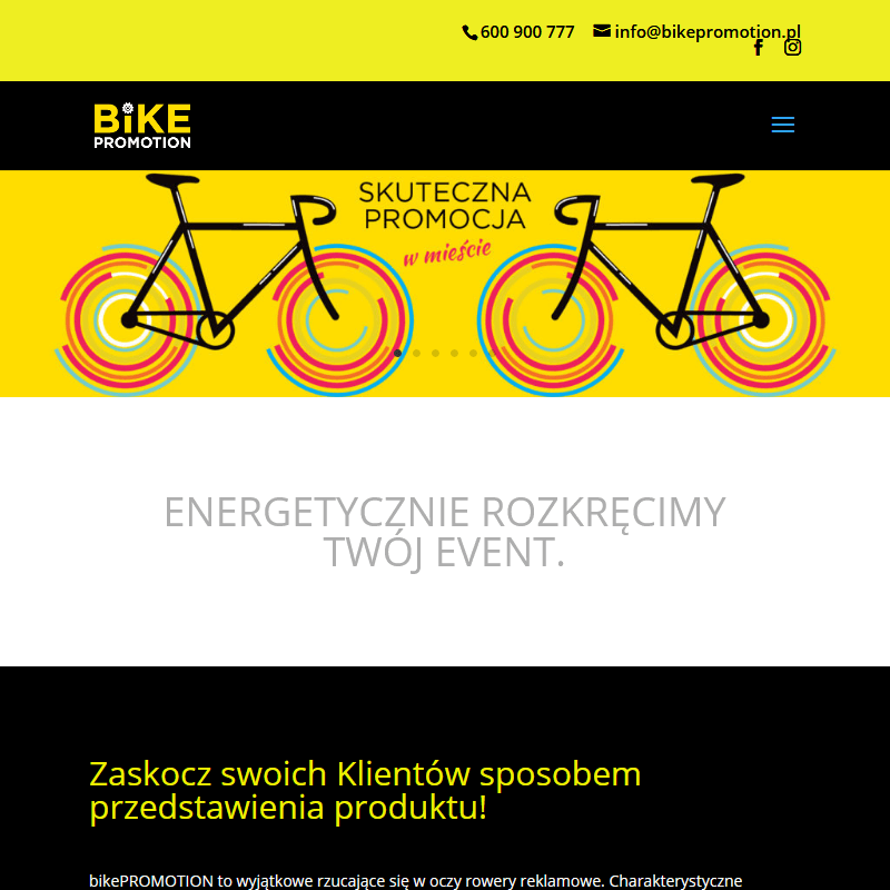 Reklama na rowerach
