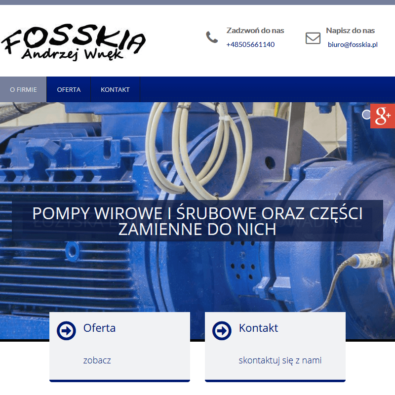 Akcesoria do pomp śrubowych i wirowych