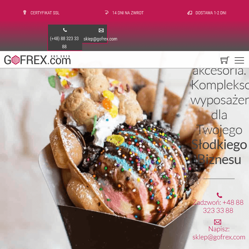 Gotowe ciasto na gofry