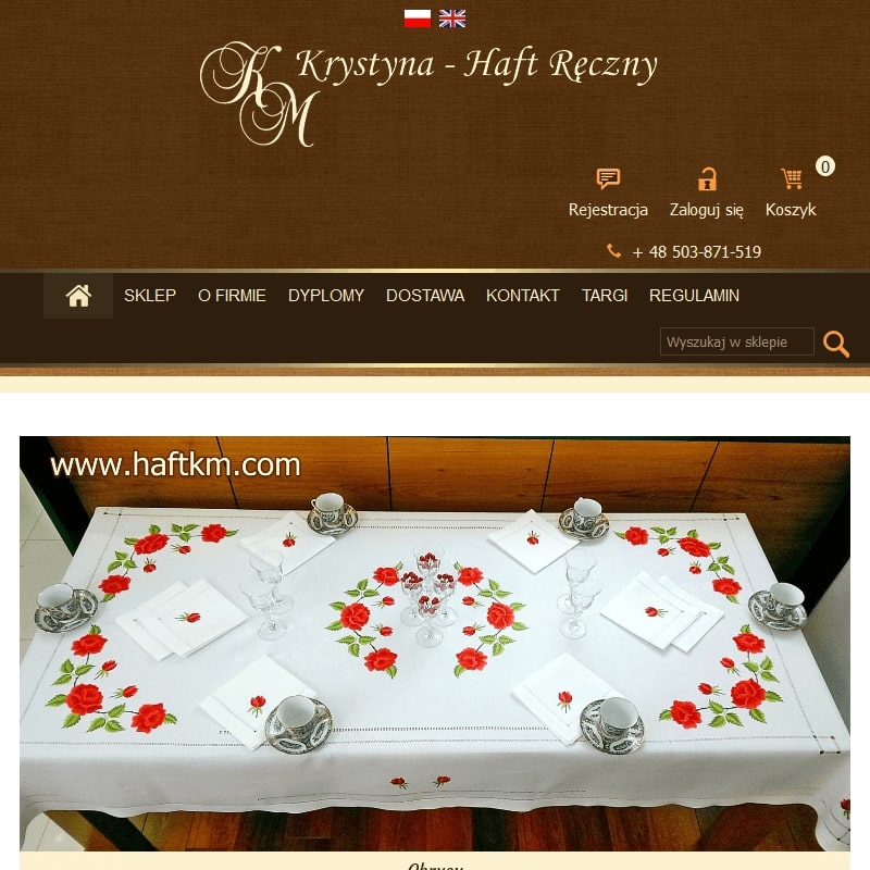 Ekskluzywne serwetki obiadowe