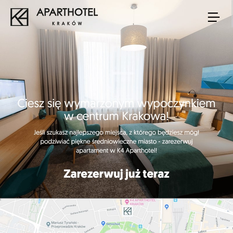Wynajem luksusowych apartamentów na jedną noc