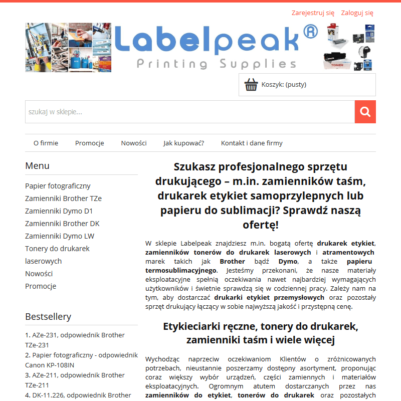 Drukarka do naklejek