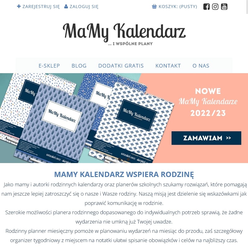 Niedatowane planery tygodniowe