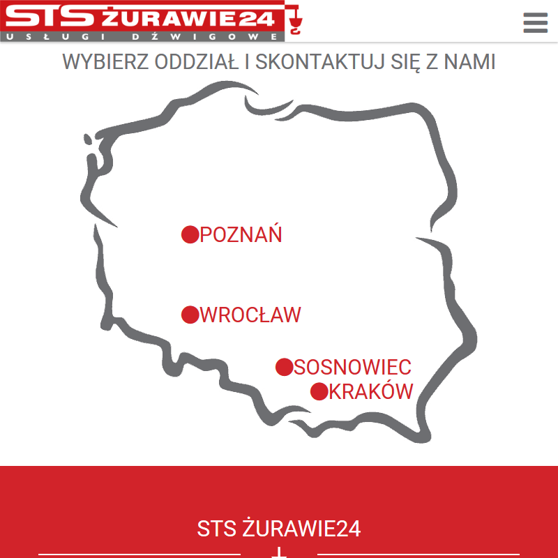 Żurawie samochodowe - Kraków
