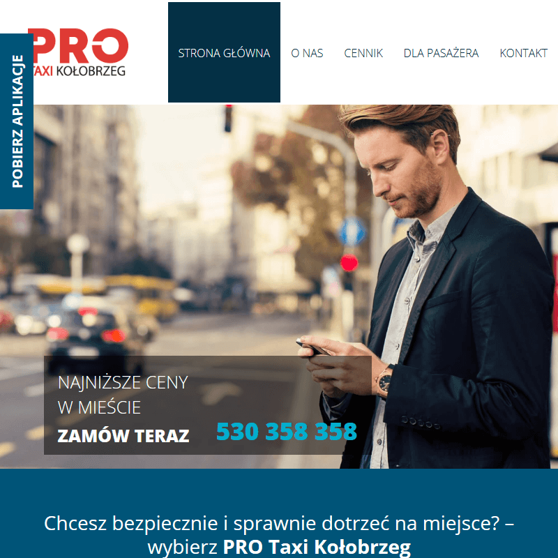 Taxi - Kołobrzeg, Grzybowo, Dźwirzyno