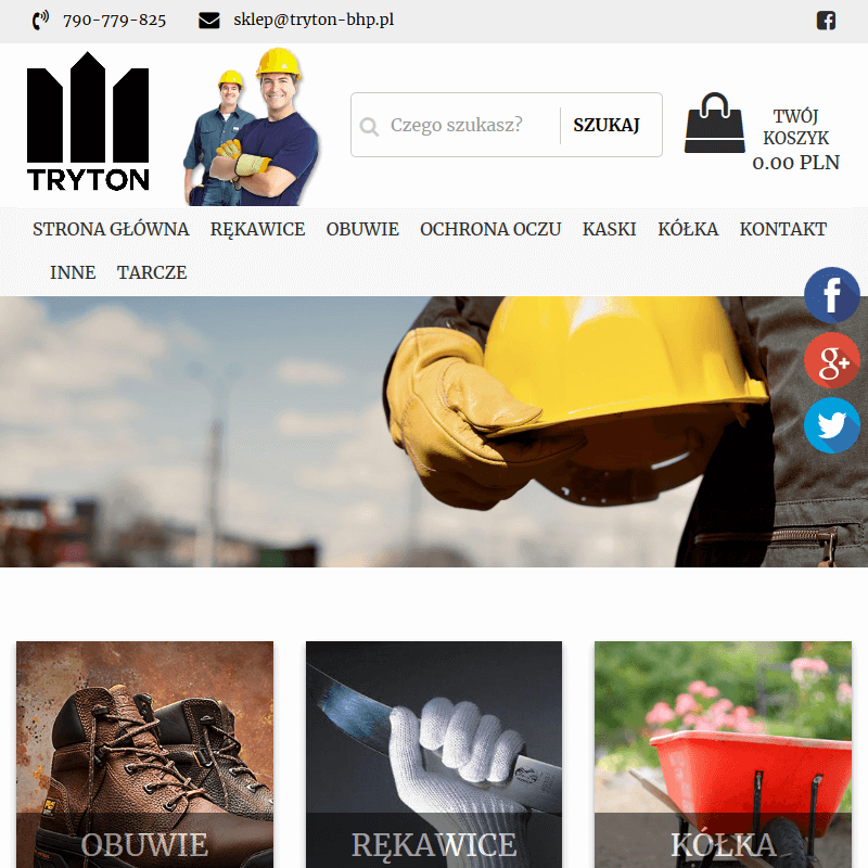 Okulary ochronne BHP