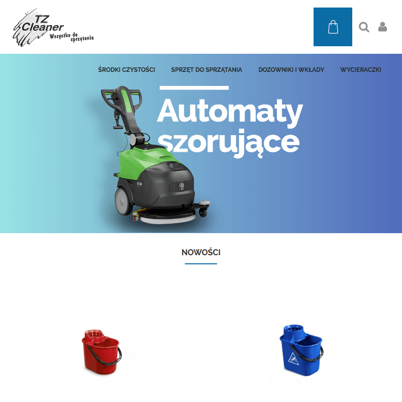 Odkurzacz przemysłowy - Sklep internetowy