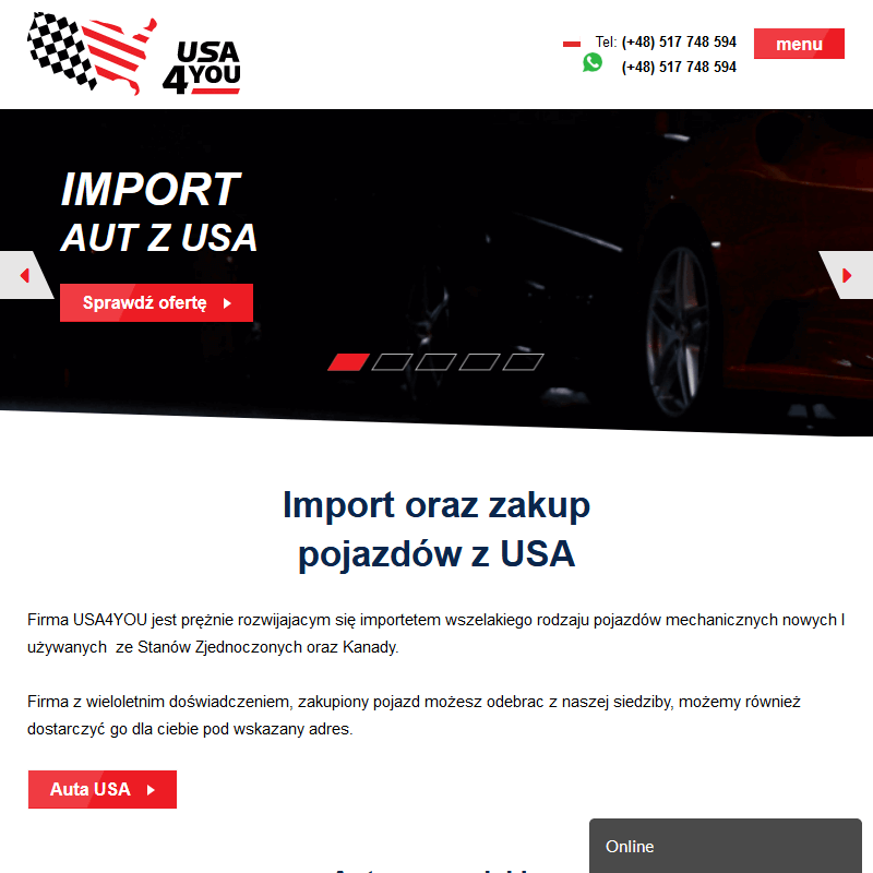 Import samochodów z Ameryki