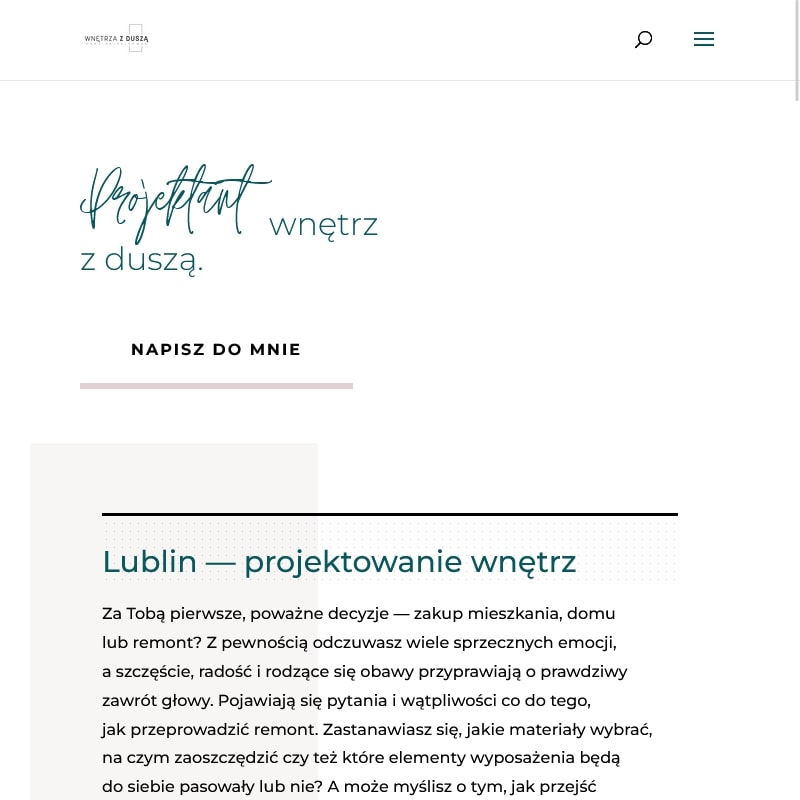 Projektowanie wnętrz: Lublin