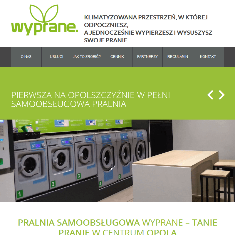 Prania samoobsługowa - Opole